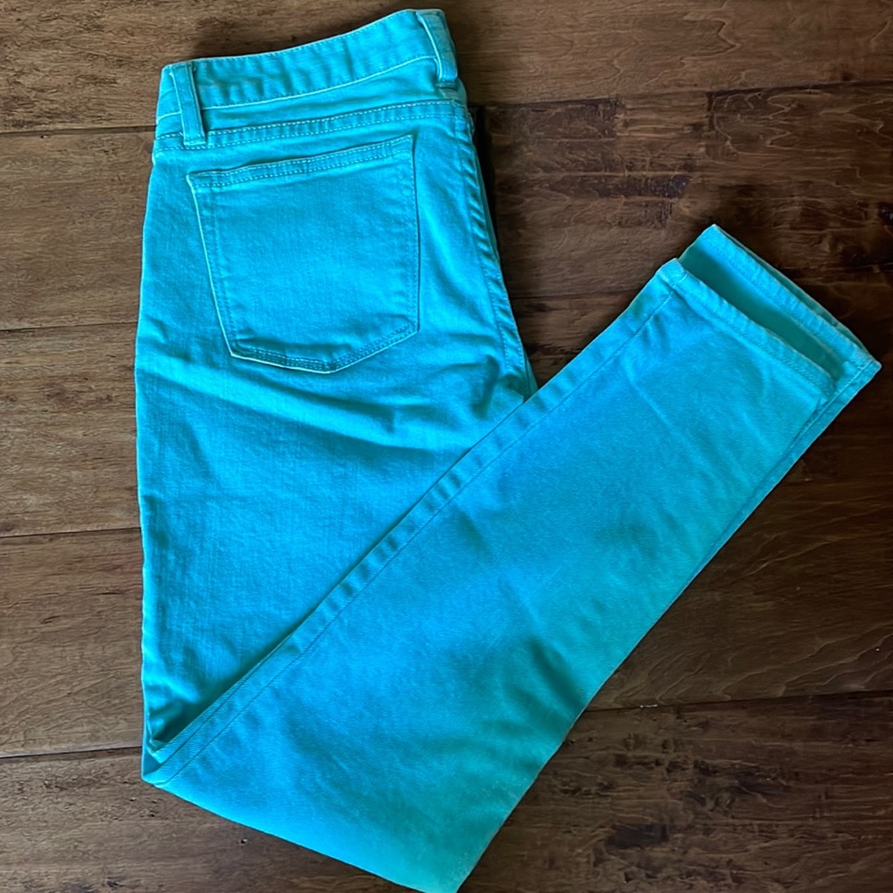 J. Crew size 25 ankle toothpick jeans